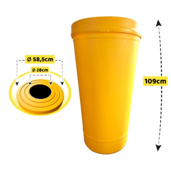 HappyWaste - Poubelle tri déchets recyclables