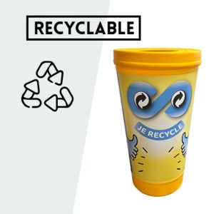 poubelle de tri selectif pour les déchets recyclables