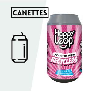Poubelle de tri pour les cannettes HappyLoop