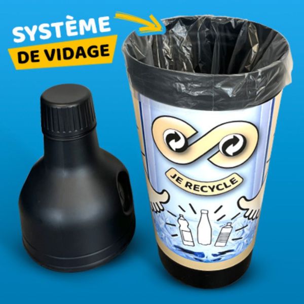 HappyBottle - Poubelle tri bouteilles