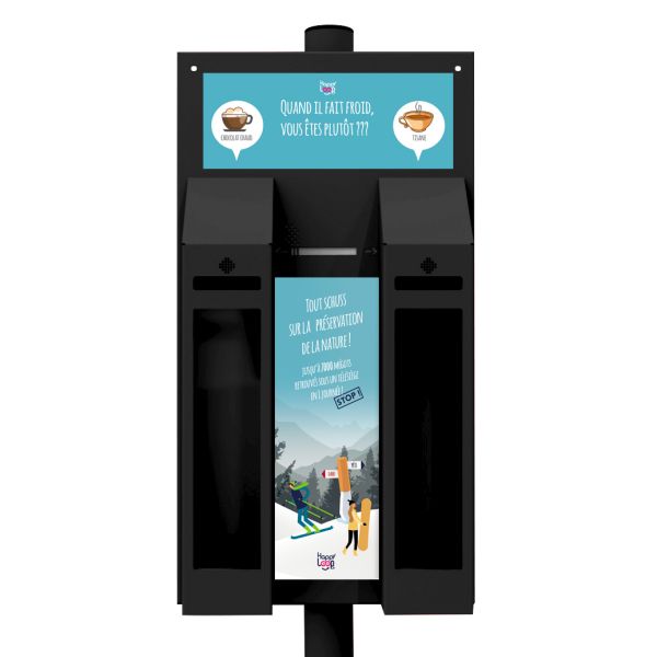 Big HappyChoice - Cendrier mégots de cigarette