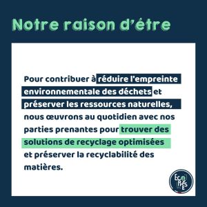 raison d'être de la société à mission Ecophyse et de la marque HappyLoop